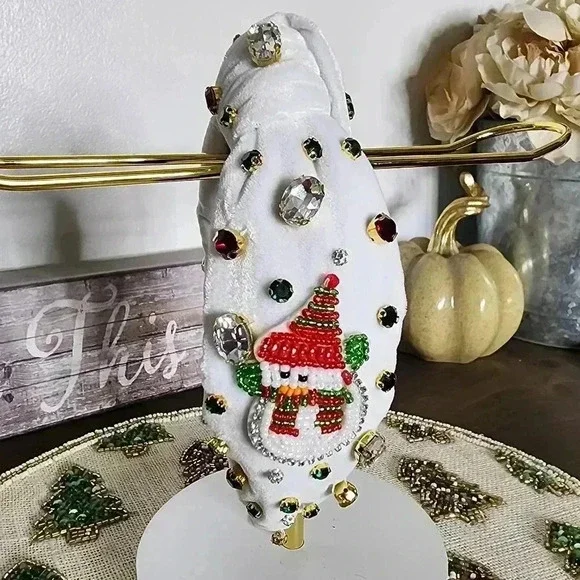 Snow Holiday Headband - Picture 3 of 3